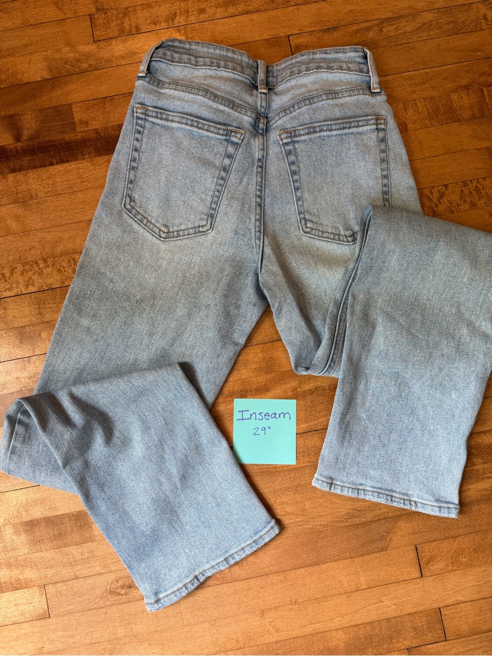 JBD Light Blue Straight Jeans - Classic Everyday Fit - Picture 4 of 4